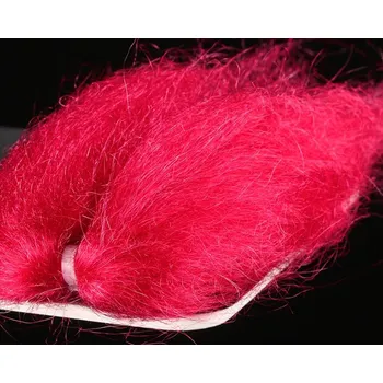 Sybai Fine Trilobal Wing Hair Crimson Red