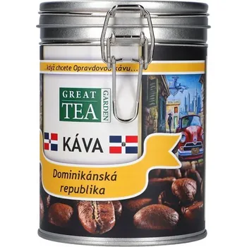 Káva Great Tea Garden Káva Dominikánská republika v dóze Varianta: mletá 200g