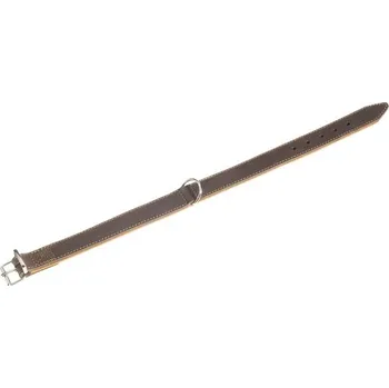 Obojek pro psy Karlie Rondo kožený vel. XS 22 mm x 32 cm hnědý