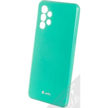 Pouzdro na mobilní telefon 1Mcz Jelly TPU ochranný kryt pro Samsung Galaxy A32 mátově zelená (mint green)