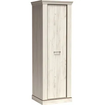 Šatní skříň Eoshop Šatní skříň LAPOLO AP-17 kraft bílá
