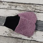 Yháček Mini softshellové rukavice bez palce, fialový melír Velikost:: S