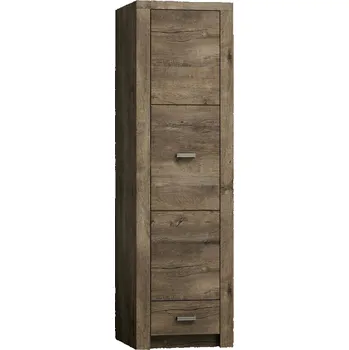 Šatní skříň Eoshop Skříňka pravá DIAPOSILANNI I-2 jasan tmavý