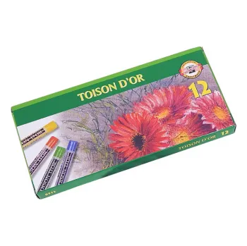 Kresba Křídy prašné Toison D´or - 12 barev