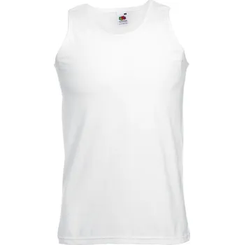 Pánské tílko Fruit of the Loom Pánské tílko Fruit of the Loom Valueweight Athletic Bílá L