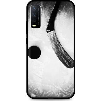 Pouzdro na mobilní telefon Kryt Vivo Y20s silikon Hockey (obal neboli pouzdro na Vivo Y20s)