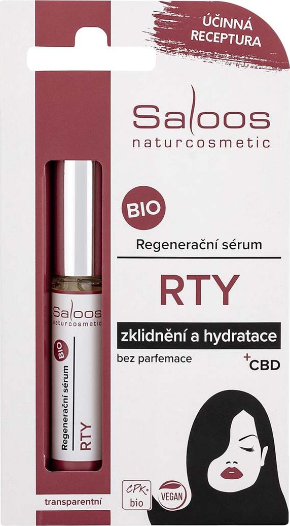 Foto Saloos CBD Bio sérum na rty 7 ml Zbozi cz