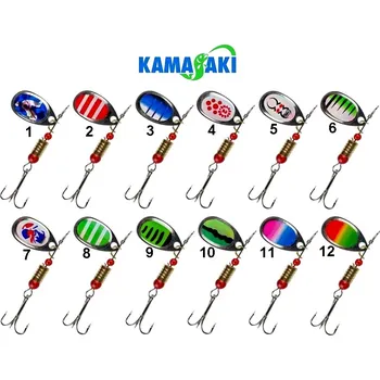 Umělá nástraha Kamasaki rotační třpytka Spinner 3,6 g barva: 11