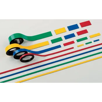 Magnetické pásky Hebel - 20 mm x 1 m / modrá / 2 ks