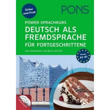 Německý jazyk PONS Power-Sprachkurs Deutsch als Fremdsprache für Fortgeschrittene, m. 2 Audio-CDs – (DE)