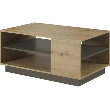 Konferenční stolek Eoshop Konferenční stolek CORA, Dub Artisan / Dub Artisan / Černý Grafit