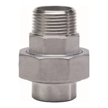 Fitinka GEBO Nerezové šroubení jednostranné varné s vnějším závitem, ploché těsnění Velikost: 5/4”