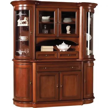 Vinotéka Vitrína Afrodyta velká 4DS2SZ s komodou Afrodyta velká 4D1SZ