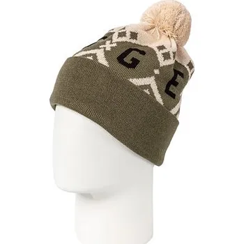 Módní doplněk Nugget kulich Jonathan Olive/Beige | Zelená | Velikost One Size