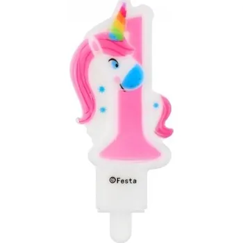 Dortová svíčka Svíčka na dort č.1 Jednorožec