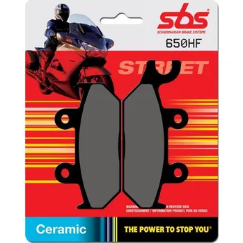 Brzdová destička Brzdové destičky SBS MOTO