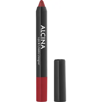 Rtěnka Alcina - Rtěnka a tvářenka v jednom - Lips & Cheeks Designer - red 1 ks