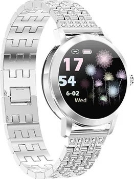 Chytré hodinky Wotchi Smartwatch WO10DS Diamond Silver