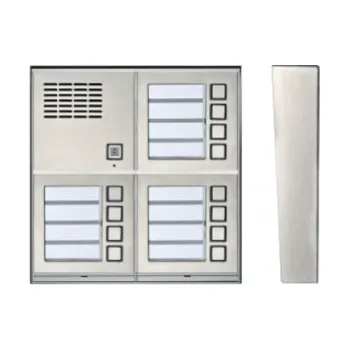 Poštovní schránka Zvonkové tablo TESLA GARANT na povrch - 12 účastníků