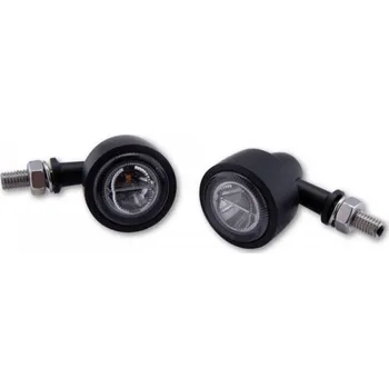 Osvětlení pro motocykl HIGHSIDER LED moto blinkr CLASSIC-X1 černý