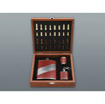 Placatka Souprava placatka 240 ml + štamperlík 35 m + mini placatka + ŠACHY