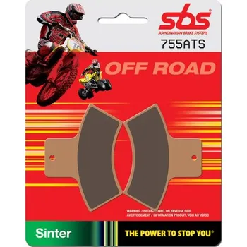 Brzdová destička Brzdové destičky SBS MOTO