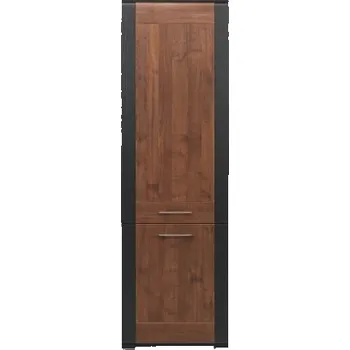 Šatní skříň Policová skříň Naomi 5 L/P - ořech/wenge