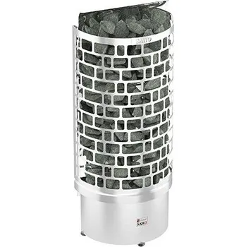 Nástěnná elektrická nerezová saunová kamna SAWO ARIES 6 kW (nutno dokoupit ovládací panel) pro sauny o velikosti od 5 do 8 m3, kód 176275