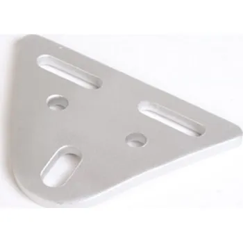 Osvětlení pro motocykl Držák přídavných moto světel stříbrný