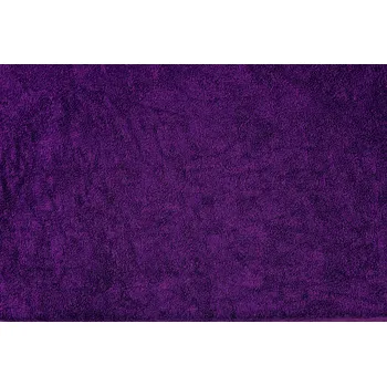 Prostěradlo Aaryan´s Froté prostěradlo tmavě fialové 90x200 cm