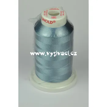 Nit vyšívací nit Gunold Sulky modrá 1291, návin 1000m, viskóza Jednotka: 1 kón návin 1000m