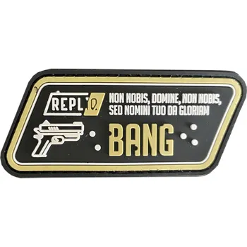 Nášivka REPLIQ plast velcro