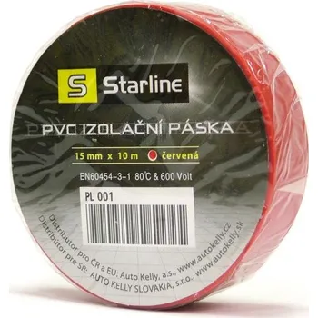 Izolační páska STARLINE lepicí páska izolační PVC - červená