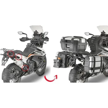 Zavazadlo na motocykl GIVI PLOR7710MK montážní sada ( nosič ) bočních kufrů KTM Adventure 790 R 2019 -
