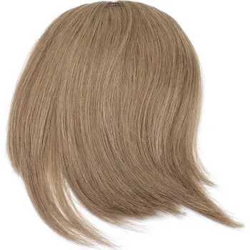 Paruka Clip in ofina - patka z pravých vlasů - Světlejší studená hnědá