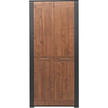 Šatní skříň Šatní skříň Naomi 2D - ořech/wenge