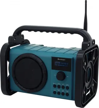 Stavební rádio Soundmaster DAB80 modrý