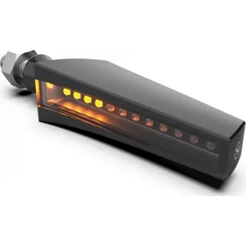 Osvětlení pro motocykl HIGHSIDER LED moto sekvenční blinkry STS 1 černé