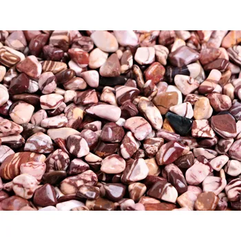 Drahý kámen Magieprirody.cz Tromlovaný kámen Jaspis zebra S velikost 15 - 25 mm - Brazílie #149 Množství: 1ks