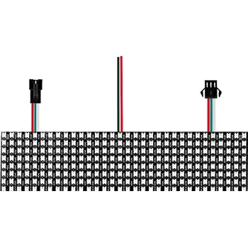 LED osvětlení Inteligentní RGB LED modul s 256 x WS2812 (8x32) NeoPixel flexibilní