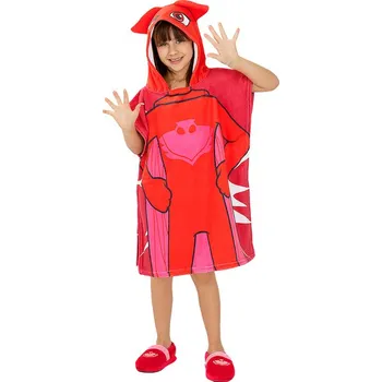 Funiglobal - Pončo ručník Sovička pro Dívky - Pyžamasky -