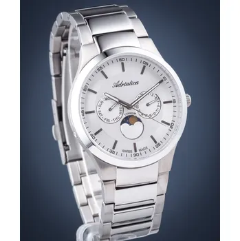 Módní doplněk Pánské hodinky Adriatica Moon Phase A1145.4113QF A1145.4113QF
