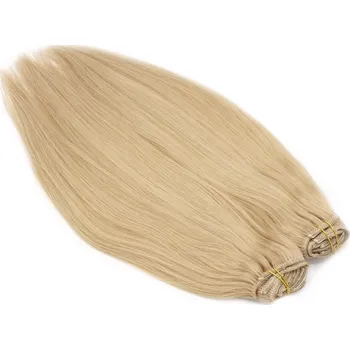 Příčesek Deluxe clip in sada 40cm přírodní blond