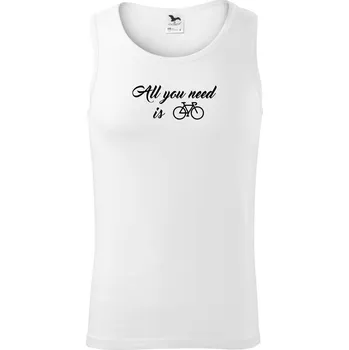 All you need is bike - Tílko pánské Core - M ( Bílá )