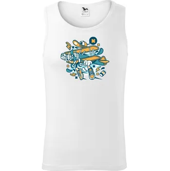 Pánské termoprádlo Eroplaňák - Tílko pánské Core - L ( Bílá )