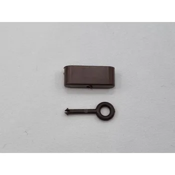 Žaluzie Kasko Koncovka dolní rýny s očkem 1425/TMA2 Barva: Tmavě hnědá Kasko