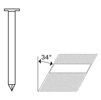 Hřebík Hřebíky Aircraft RN, délka 70 mm, 2500 ks
