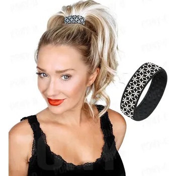 Natáčka na vlasy Pony-O Spona na vytváření vysokých culíků - CLASSIC Designer Obsah: Geoflower