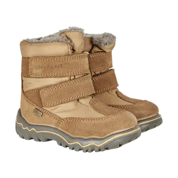 Chlapecké sandály Zimní nepromokavé boty Alpha Velcro Camel 22 EU