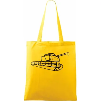 Kombajn velký - Taška bavlněná - 42 x 38 cm ( Žlutá )